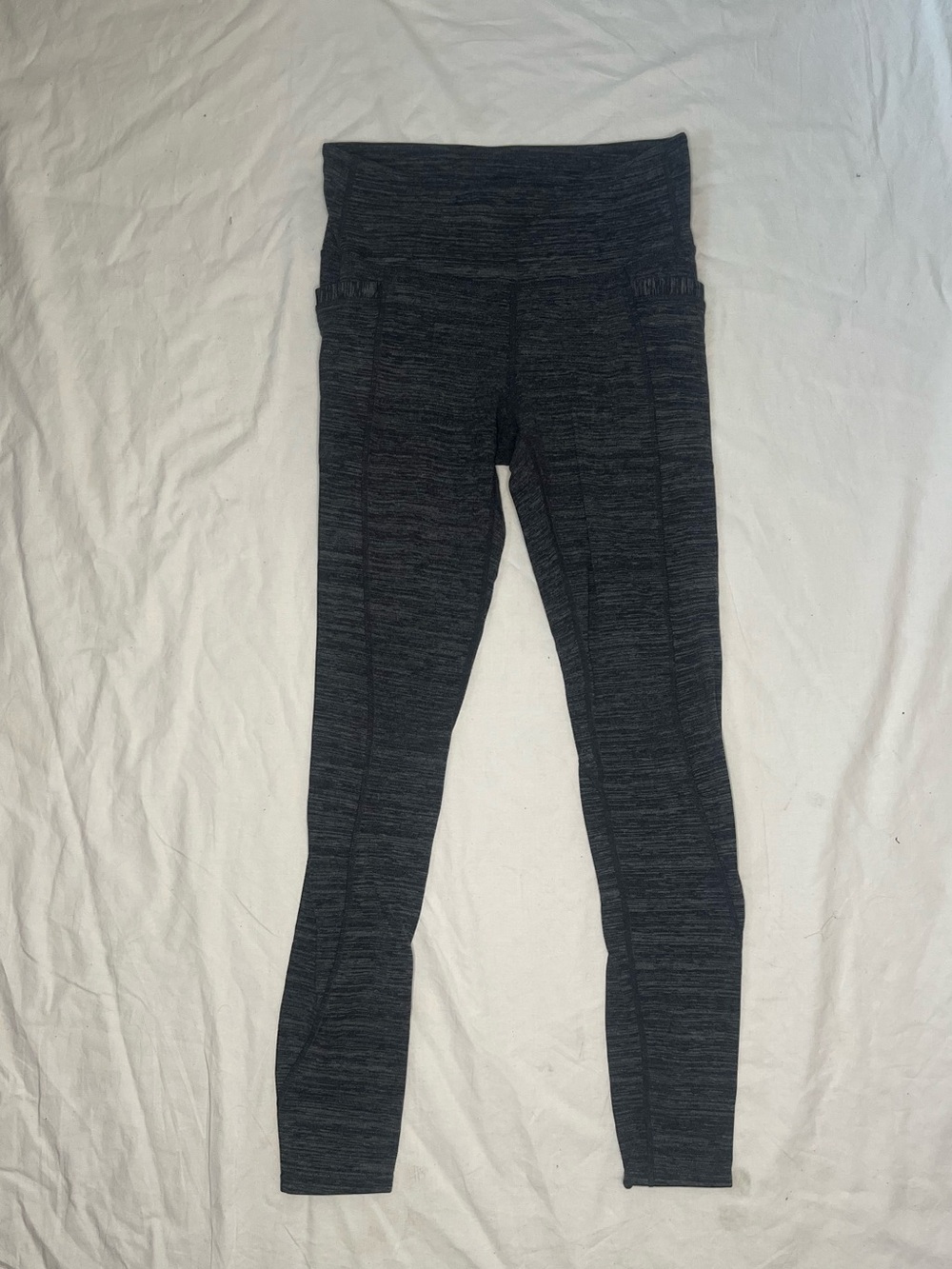 Athleta Women’s Dark Heather Gray High-Waist Leggings